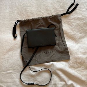 ALLSAINTS Fetch Chain Crossbody Bag - never used, dust bag & authenticity card